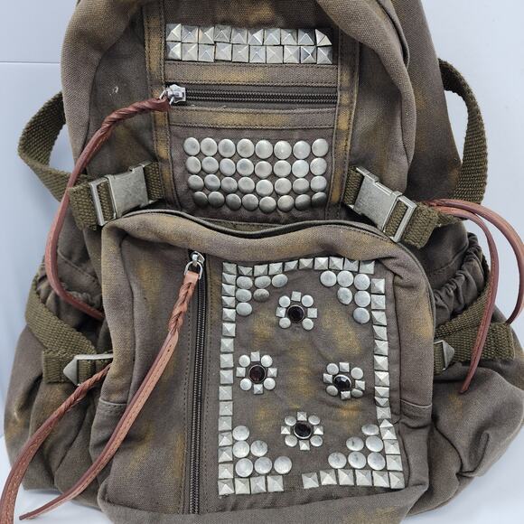 Free People Studded Boho Backpack - Picture 3 of 16